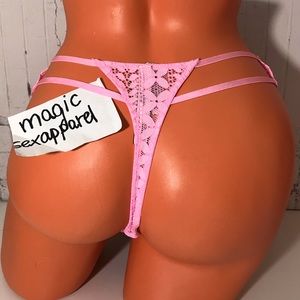 VS S M L XL DREAM ANGELS STRAPPY SEXY PANTY CAGED
